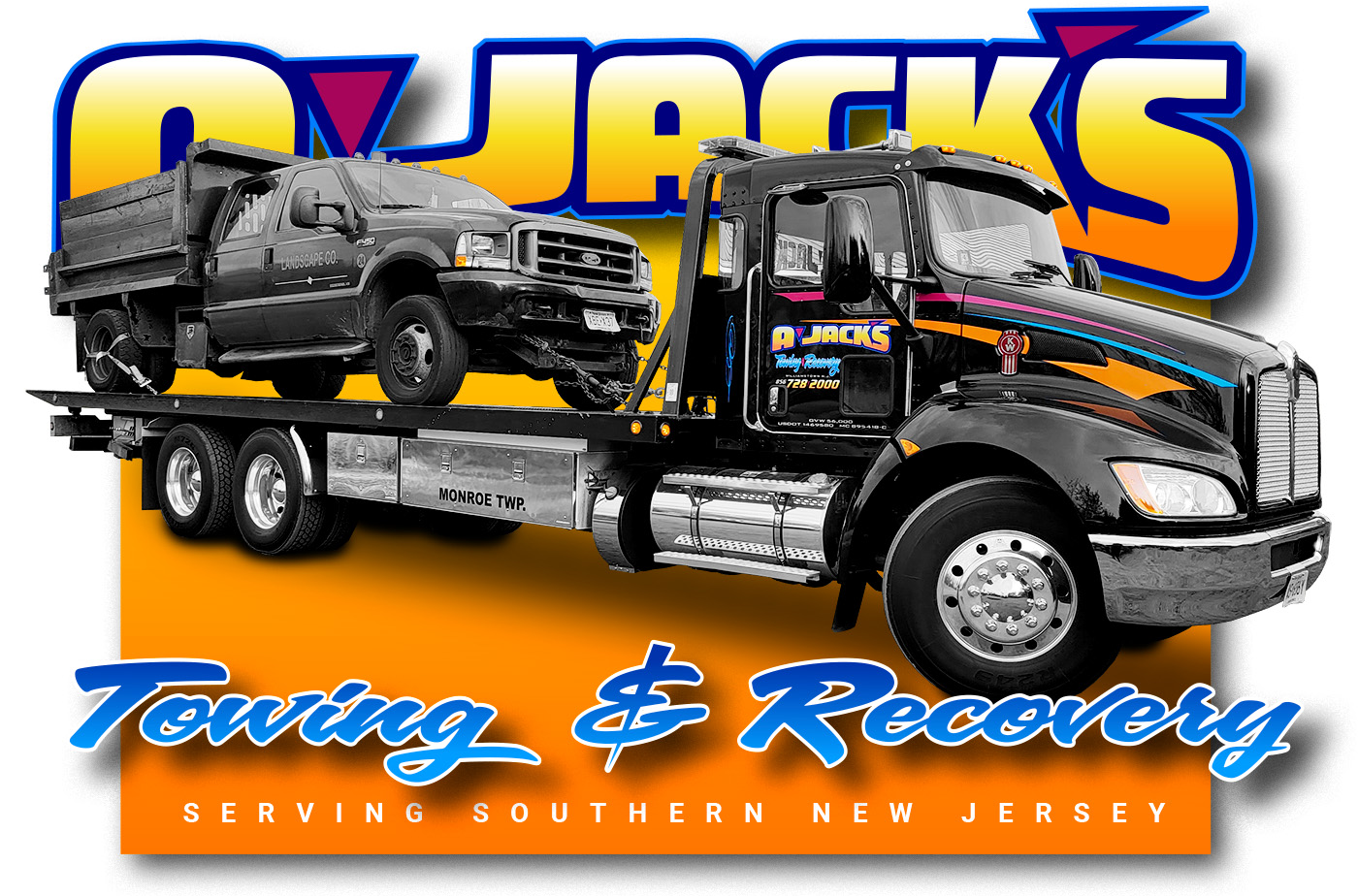 Medium Duty Towing In Monroe Township New Jersey | A-Jack'S Towing &Amp; Recovery